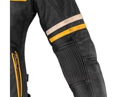 Moteriška odinė motociklininko striukė W-TEC Traction Lady