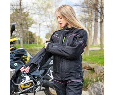Moteriška motociklininkų striukė W-TEC Progair Lady