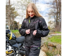 Moteriška motociklininkų striukė W-TEC Progair Lady