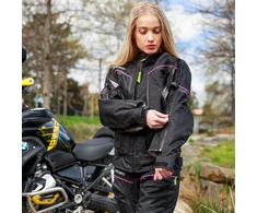 Moteriška motociklininkų striukė W-TEC Progair Lady