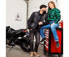 Moteriški moto džinsai W-TEC GoralCE