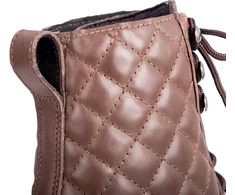 Moteriški motociklininkų batai W-TEC Leocia Brown