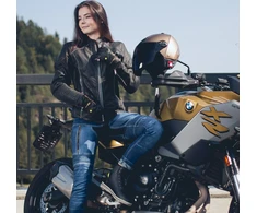 Moteriškos odinės motociklininkų pirštinės W-Tec Perchta