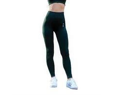 Moteriškos tamprės Boco Wear Bottle Žalias Cropped