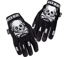 Moto pirštinės W-TEC Web Skull