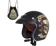 Moto šalmas W-TEC V541 Juodas Heart