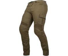Motociklininko džinsai W-TEC Wallbridge Olive