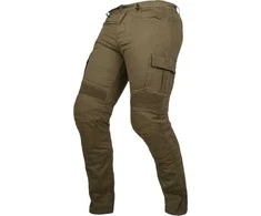 Motociklininko džinsai W-TEC Wallbridge Olive