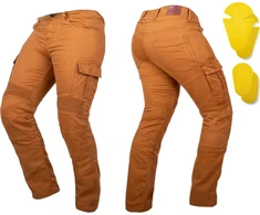 Motociklininkų džinsai W-TEC Wallbridge Caramel