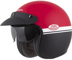 Motociklininko šalmas Cassida Oxygen Jawa OHC 2.0 matinė raudona/juoda/balta