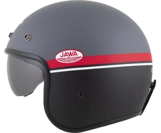 Motociklo šalmas Cassida Oxygen Jawa OHC 2.0 matinis pilkas/raudonas/juodas/baltas