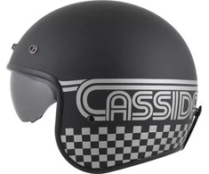 Motociklininko šalmas Cassida Oxygen Rondo 2.0 Matte Juodas/Sidabrinis