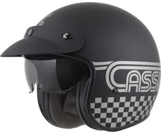 Motociklininko šalmas Cassida Oxygen Rondo 2.0 Matte Juodas/Sidabrinis