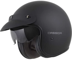 Motociklo šalmas Cassida Oxygen Solid 2.0 matinė juoda/tamsiai pilka