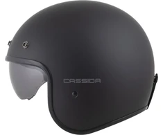 Motociklininko šalmas Cassida Oxygen Solid 2.0 Matte Juodas/Dark Gray