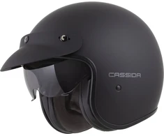 Motociklininko šalmas Cassida Oxygen Solid 2.0 Matte Juodas/Dark Gray