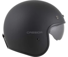 Motociklininko šalmas Cassida Oxygen Solid 2.0 Matte Juodas/Dark Gray