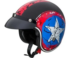 Motociklininko šalmas W-TEC Café Racer