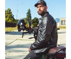 Motociklininko šalmas W-TEC Café Racer