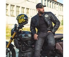 Motociklininko šalmas W-TEC Café Racer