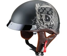 Motociklininko šalmas W-TEC Juodas Heart Longroad