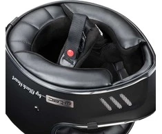 Motociklininko šalmas W-TEC Juodas Heart Retron