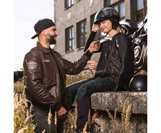 Motociklininko šalmas W-TEC Juodas Heart Rednut