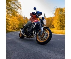 Motociklo marškinėliai BOS Lumberjack