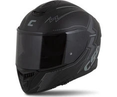 Motociklo šalmas Cassida Integral GT 2.1 Flash, matinė juoda / tamsiai pilka