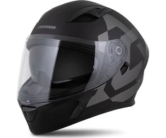 Motociklo šalmas Cassida Orbit Grind matinis juodas/pilkas