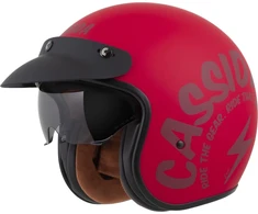 Motociklo šalmas Cassida Oxygen Gear 2.0 matinis raudonas / tamsiai raudonas 2025