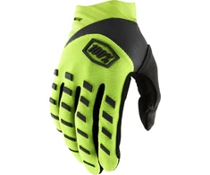 Motokroso pirštinės 100% Airmatic geltonos/juodos