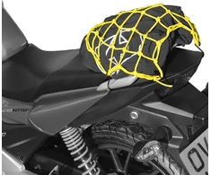 Motorcycle Cargo Net Oxford 38 x 38 Fluo Geltona/Reflective