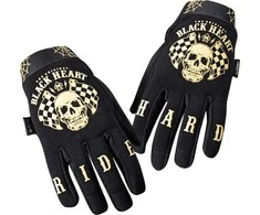 Motorcycle Gloves W-Tec Juodas Heart Restarter