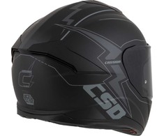 Motorcycle Helmet Cassida Integral GT 2.1 Flash Matte Juodas/Dark Gray