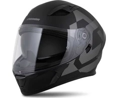 Motociklininko šalmas Cassida Orbit Grind Matte Juodas/Gray