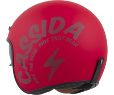 Motorcycle Helmet Cassida Oxygen Gear 2.0 Matte Raudona/Dark Raudona 2025