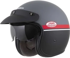 Motociklininko šalmas Cassida Oxygen Jawa OHC 2.0 Matinė pilka/raudona/juoda/balta
