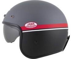Motociklininko šalmas Cassida Oxygen Jawa OHC 2.0 Matinė pilka/raudona/juoda/balta