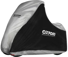 MP3 motorolerio uždangalas Oxford Aquatex juodas/sidabrinis