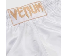 Muay Thai šortai Venum Classic - Baltas/Gold