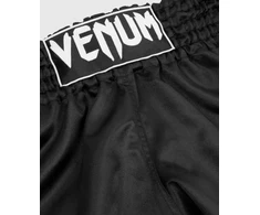 Muay Thai šortai Venum Classic - Juodas/Baltas