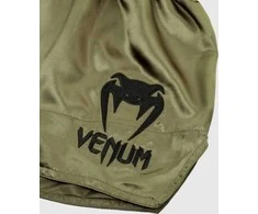 Muay Thai šortai Venum Classic - Khaki/Juodas