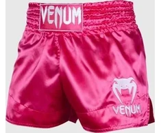 Muay Thai šortai Venum Classic, rožiniai/balti