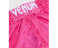 Muay Thai šortai Venum Classic - Rožinė/Baltas