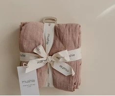 Muslino šluostės Mushie Natural, 3vnt.