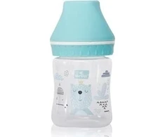 Myfriend Gertuvė plačiu kakleliu My Friend 125 ml, mėlyna