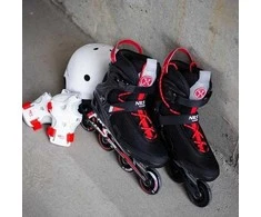 NA14124 Juodas SIZE 44 IN-LINE SKATES NILS EXTREME