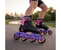 NA684 Rožinis INLINE SKATES SIZE M (35-38) NILS EXTREME