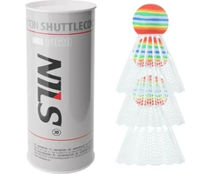Nailoniniai badmintono plunksniukai Nils NBL6020, 3 vnt.